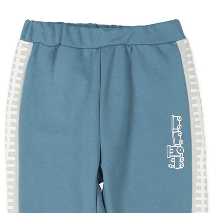 Sweatpants with Train and Railway Side Lines (Spring)