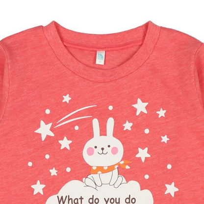 Starry Sky Rabbit T-Shirt (Winter, Spring, Autumn)
