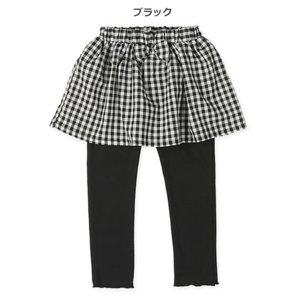 Check Skirt with Leggings (Spring)