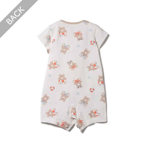 Bear Short Sleeve Romper