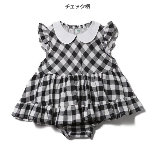 Checkered Sleeveless Blouse and Shorts Set