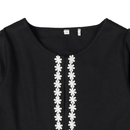 Lace Accents Smooth Bolero (Winter, Spring, Autumn)