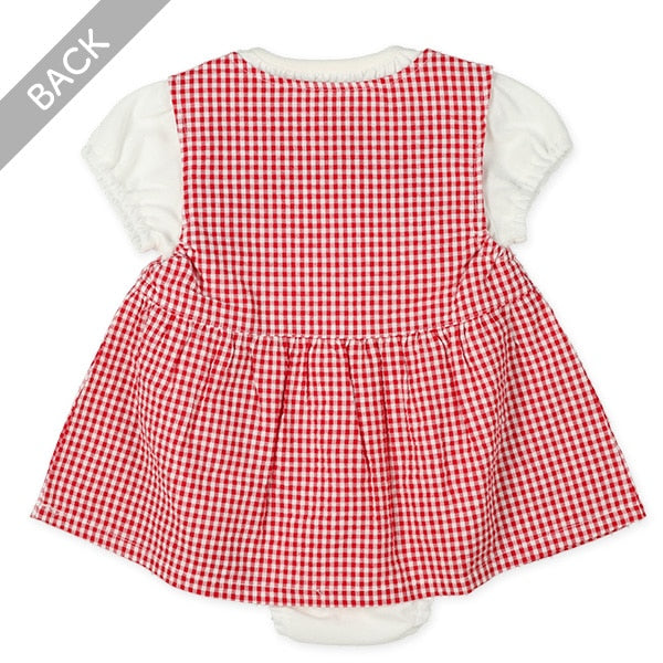 Checkered Floral Romper