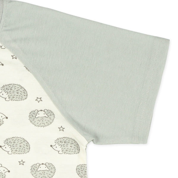 Hedgehog Short Sleeve High Waist T-shirt and Pants Set
