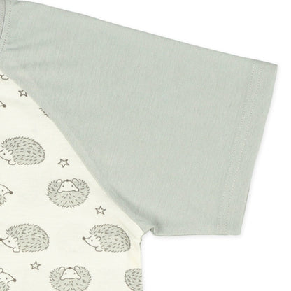Hedgehog Short Sleeve High Waist T-shirt and Pants Set