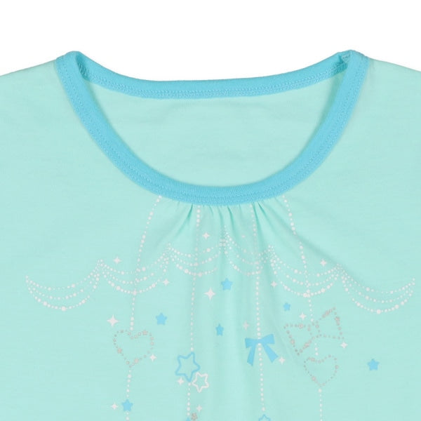 Heart Short Sleeve T-shirt and Pants Set