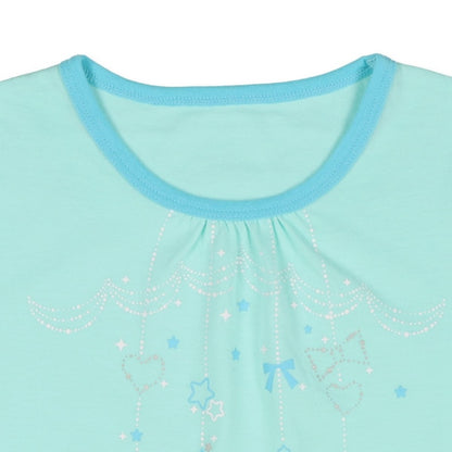 Heart Short Sleeve T-shirt and Pants Set