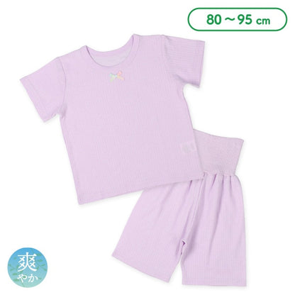 Short Sleeve T-shirt and High Waist Pants Set