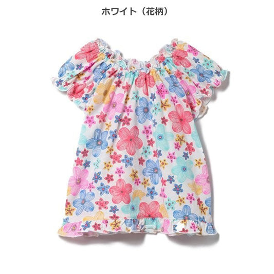Floral Frill Short Sleeve T-shirt