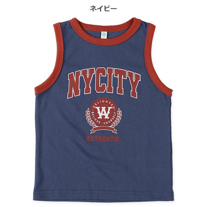 College Logo Sleeveless T-shirt