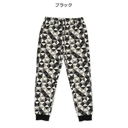 Geometric Design Long Pants (Winter, Spring, Autumn)