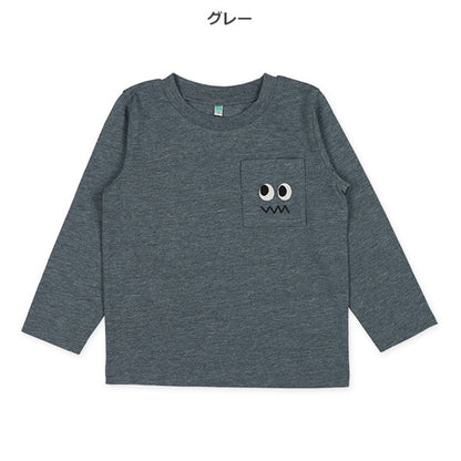 Cute Pocket Long Sleeve Shirt (Winter, Spring, Autumn)