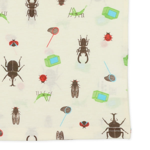 Insect Short Sleeve T-shirt and High Waist Pants Set