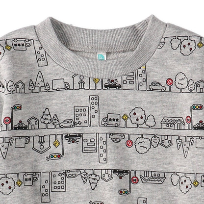 Full Print  Sweetshirt (Spring)