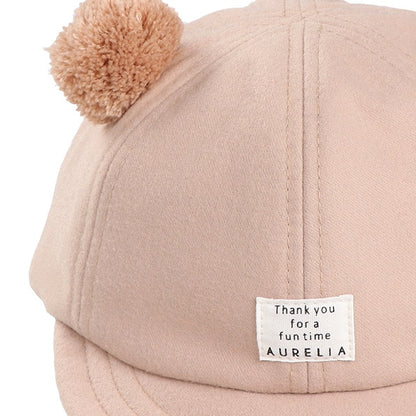 Soft Cap with Bear Ears  (Winter, Spring, Autumn)
