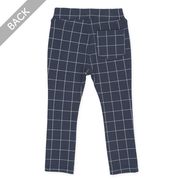 Checked Stretch Pants (Winter, Spring, Autumn)