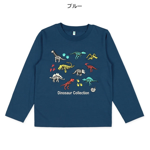 Puff Print Long Sleeve Shirt (Winter, Spring, Autumn)