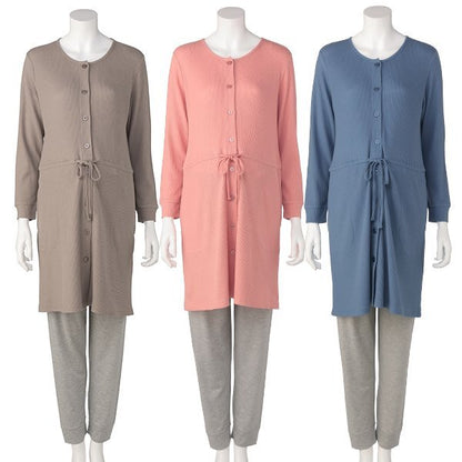 Soft Waffle Pajamas (Winter, Spring, Autumn)