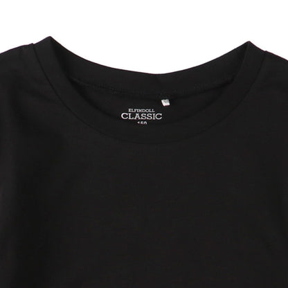 Short Stripe Sleeve T-shirt