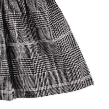 Sweatshirt and check skirt Set (Winter, Spring, Autumn)