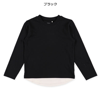 Hem Panel Long Sleeve Shirt (Winter, Spring, Autumn)