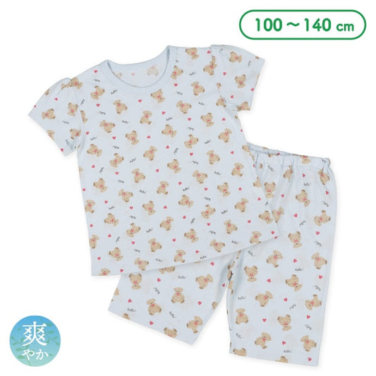 Bear Short Sleeve T-shirt and Pants Set