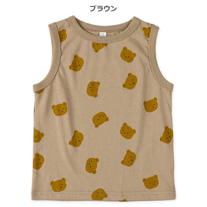 Bear Sleeveless T-shirt