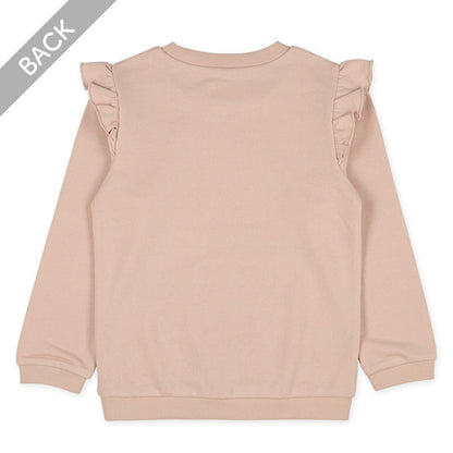 Shoulder Frills Sweatshirt (Winter, Spring, Autumn)