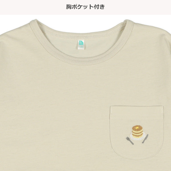 Pocket Embroidery T-Shirt (Winter, Spring, Autumn)
