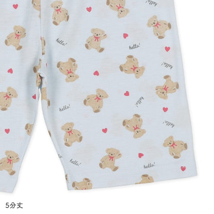 Bear Short Sleeve T-shirt and Pants Set