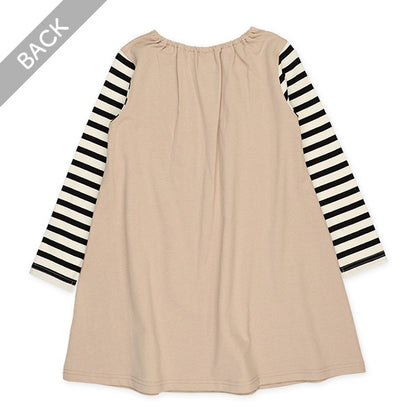 Layered-Look Dress (Winter, Spring, Autumn)