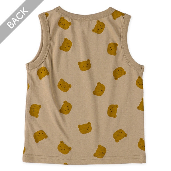 Bear Sleeveless T-shirt