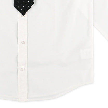 Polo Shirt with Tie (Winter, Spring, Autumn)