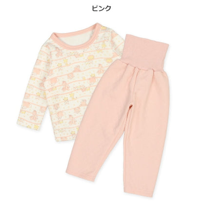 Knit Quilted Pajamas for Baby Girls (Winter)