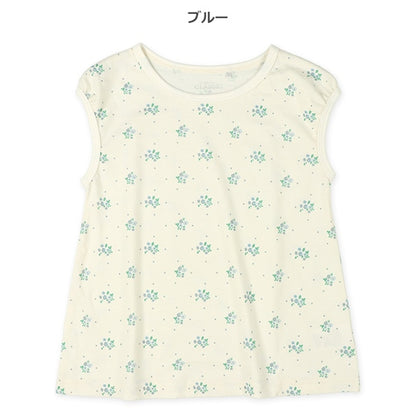 Floral Sleeveless T-shirt