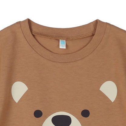 Bear and Panda Short Sleeve T-shirt