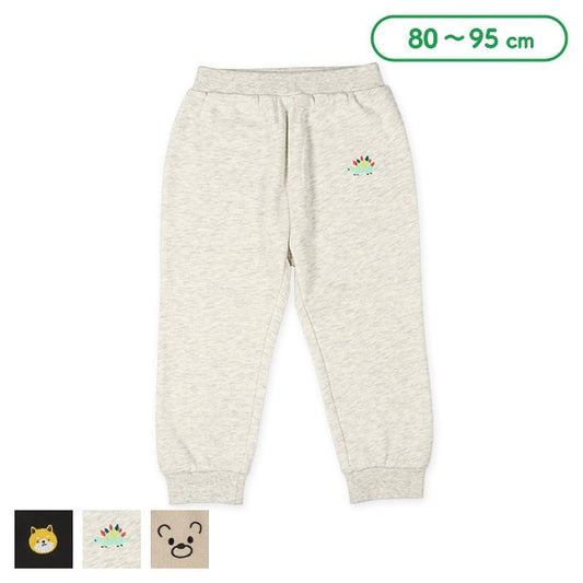 One-Point Embroidery  Sweatpants (Spring)