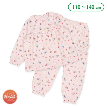 Knit Quilted Pajamas for Girls (Winter)