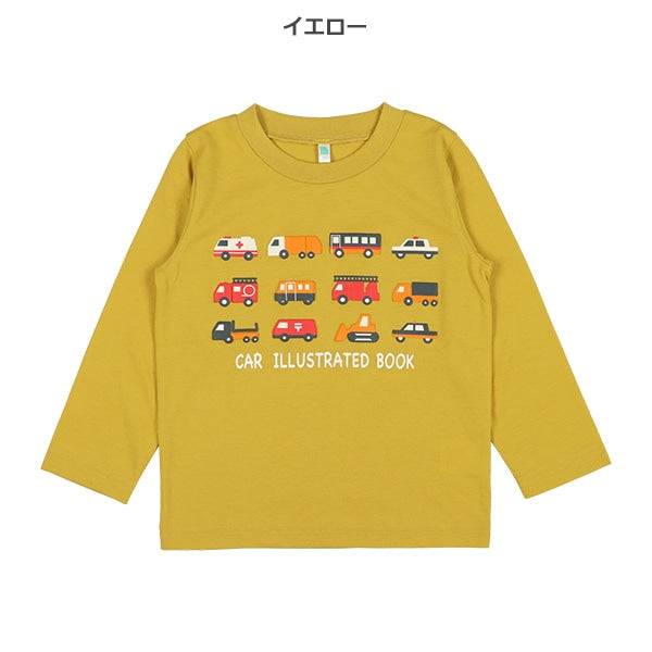 Puff Print Long Sleeve Shirt (Winter, Spring, Autumn)