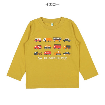 Puff Print Long Sleeve Shirt (Winter, Spring, Autumn)