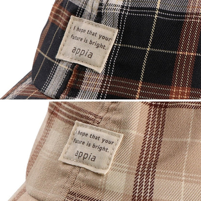 Tartan Check Low Cap (Winter, Spring, Autumn)
