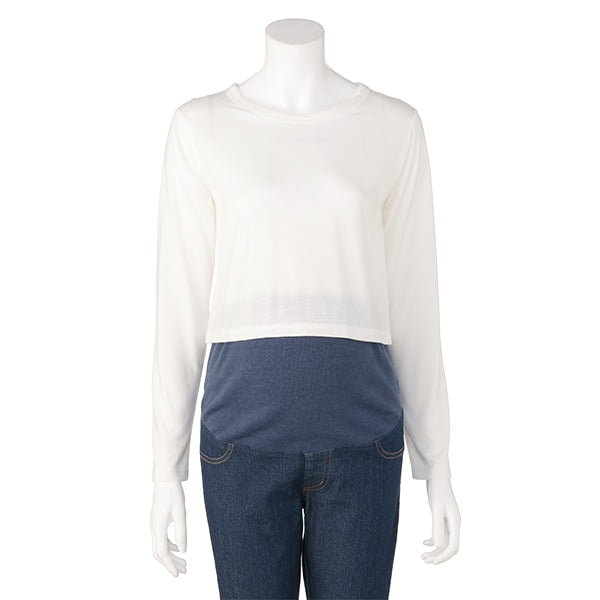 Relaxed-Fit Nursing Knit Overalls (Winter, Spring, Autumn)