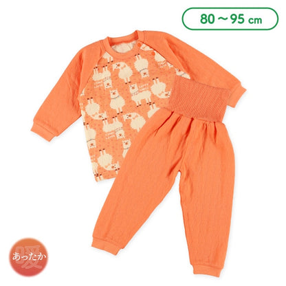 Knit Quilted Pajamas for Baby Girls (Winter)