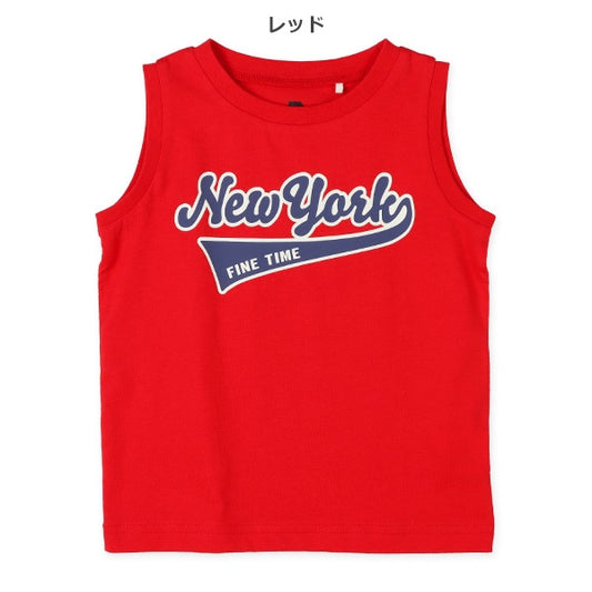 College Logo Sleeveless T-shirt