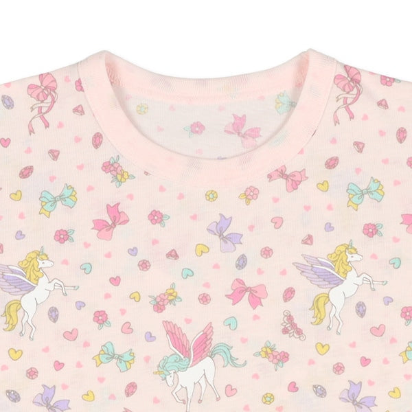 Unicorn Short Sleeve T-shirt and Pants Set
