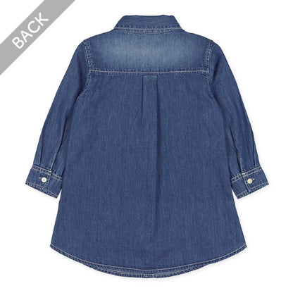 Denim Polo Shirt (Winter, Spring, Autumn)
