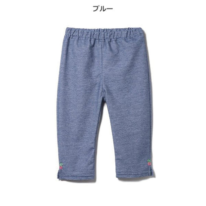 Denim Knit Shorts