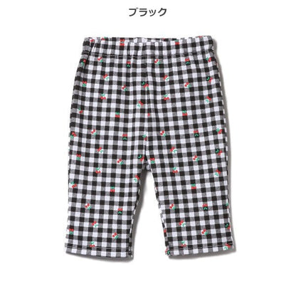Checkered Knit Shorts
