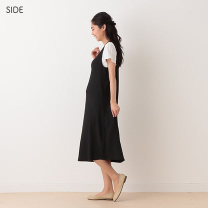 Pleated Maternity One Piece