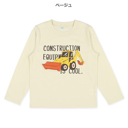 Puff Print Long Sleeve Shirt (Winter, Spring, Autumn)